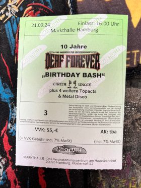 10 Jahre DEAF FOREVER Birthday Bash